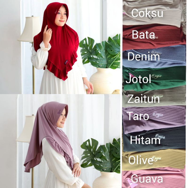 Defarra original qeysa hijab
