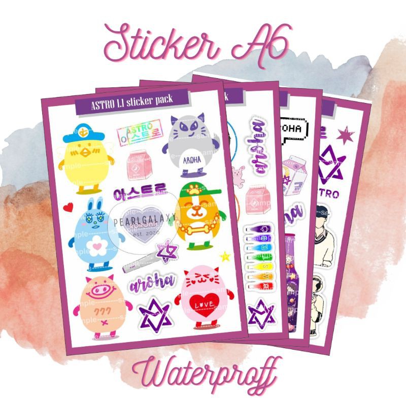 

ASTRO STICKER PACK Verse 1 (Minimal pembelian 2)