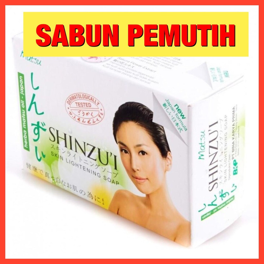 Jual Sabun Shinzui / Sabun Batang Pemutih Badan Z0047A Indonesia|Shopee Indonesia