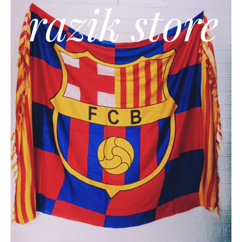 BENDERA BARCA/KAIN BUAT PLAFON TRUCK/KAIN HIASAN DINDING KAMAR/KAIN PANTAI