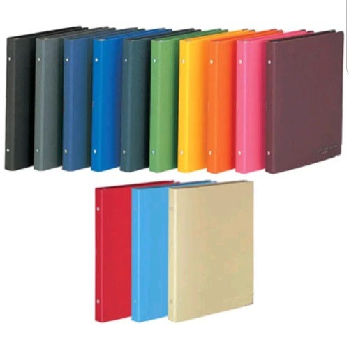 BINDER NOTE BUKU RING B5 26 RING KOKUYO 311-6 COLOR PALETTE WARNA KAIN LUCU