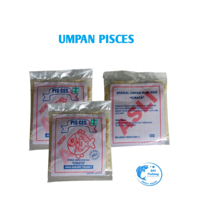 UMPAN PISCES  SPESIAL UMPAN IKAN MAS CIRATA