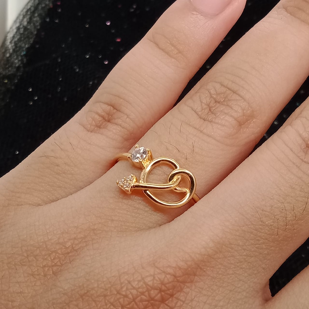 Cincin Emas 17K - 1.5 gr Kadar 750 - 532