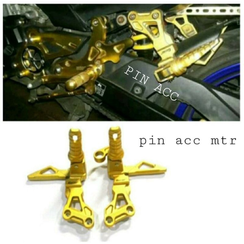 FOOT STEP BELAKANG CNC STEP GANTUNG BABET CNC SATRIA FU VIXION OLD NEW JUPITER MX KING DILL