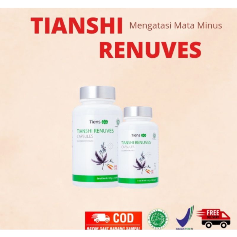 Renuves Tiens Obat Mata Minus Trc Renuves Tiens Mengurangi Mata Minus