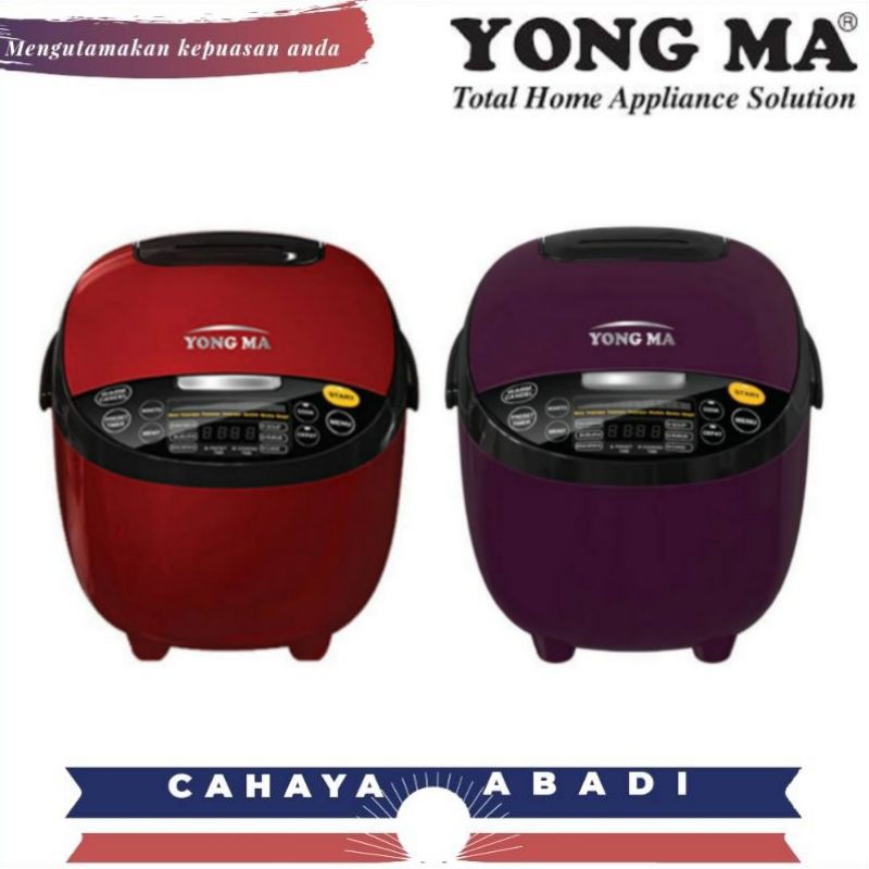 DIGITAL RICE COOKER YONG MA YMC 211 / SMC 2117 MAGIC COM [ 2 LITER / ECO CERAMIC ] 100% ORIGINAL