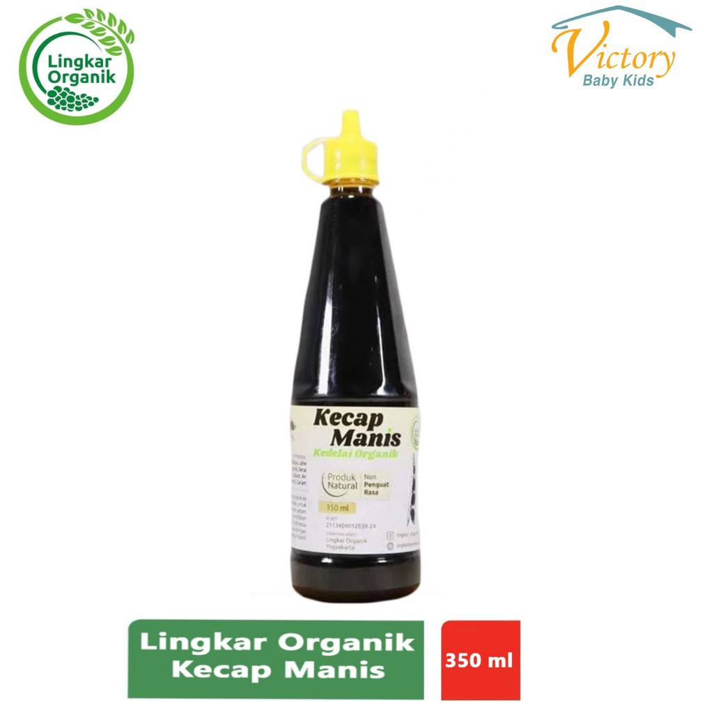 

Lingkar Organic Kecap Manis Kedelai Organik 350ml