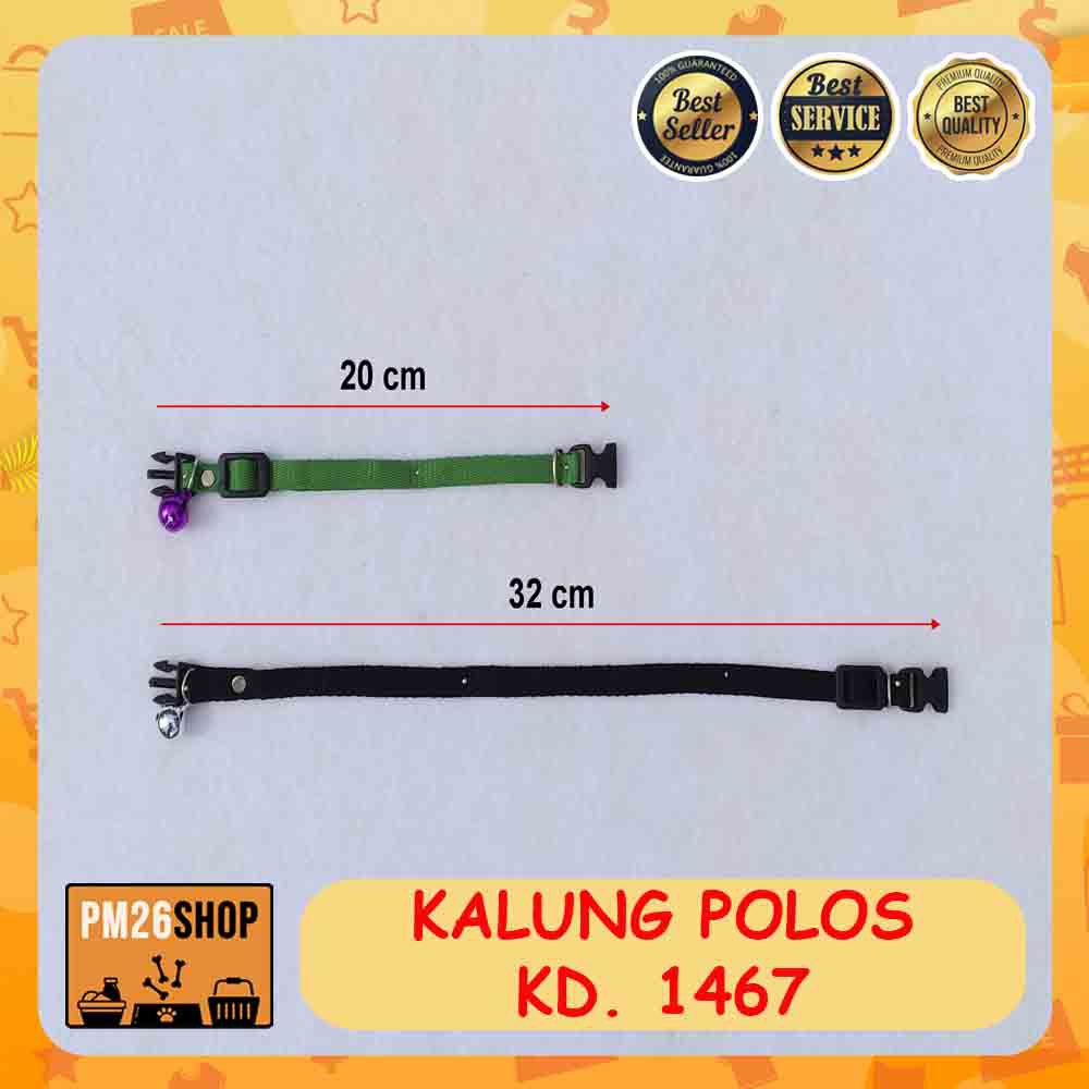 Kalung Kucing Polos Murah Kd. 1467