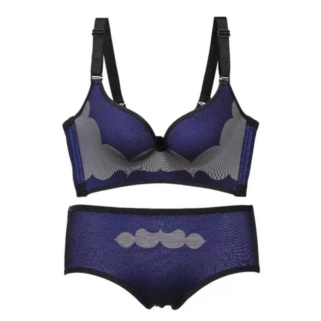 Bra Set Seamless (K-BS67) BRA + CD busa push up tanpa kawat