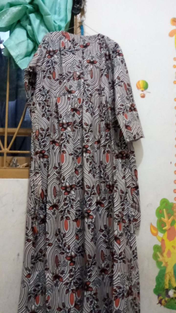 Gamis Batik Manggar, Padi,sekar,cantik,kubis,kipas,daun,kupu,nadine,gendis,kawung,termurah