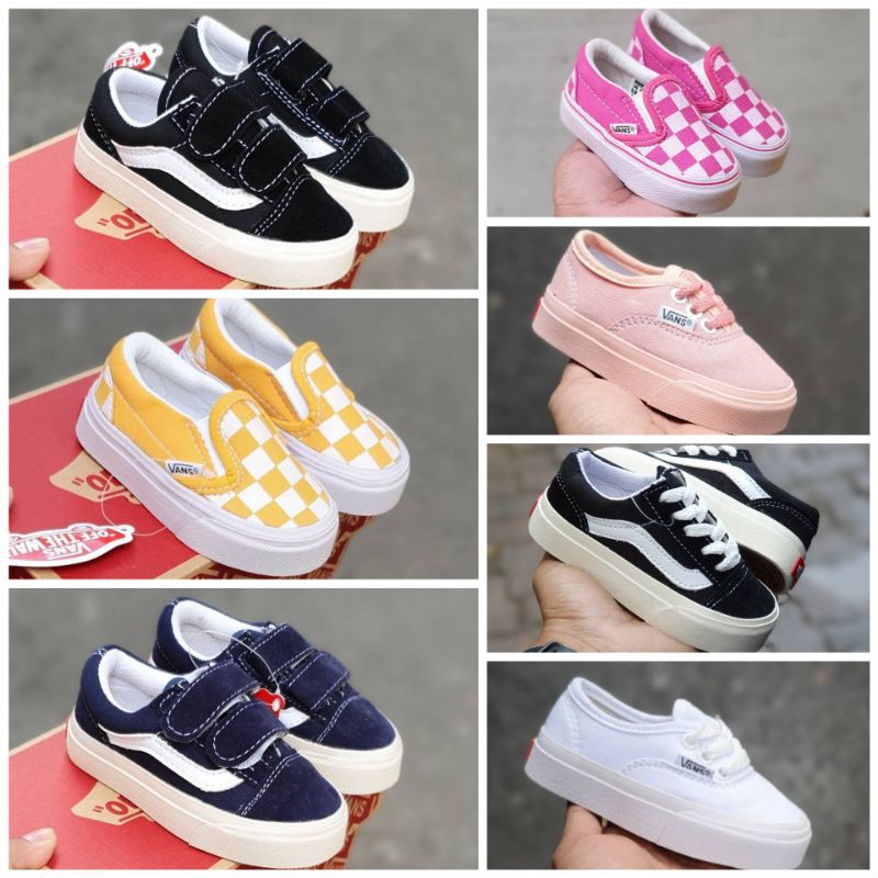 SEPATU KIDS VANS ANAK IMPORT SIZE 16-35