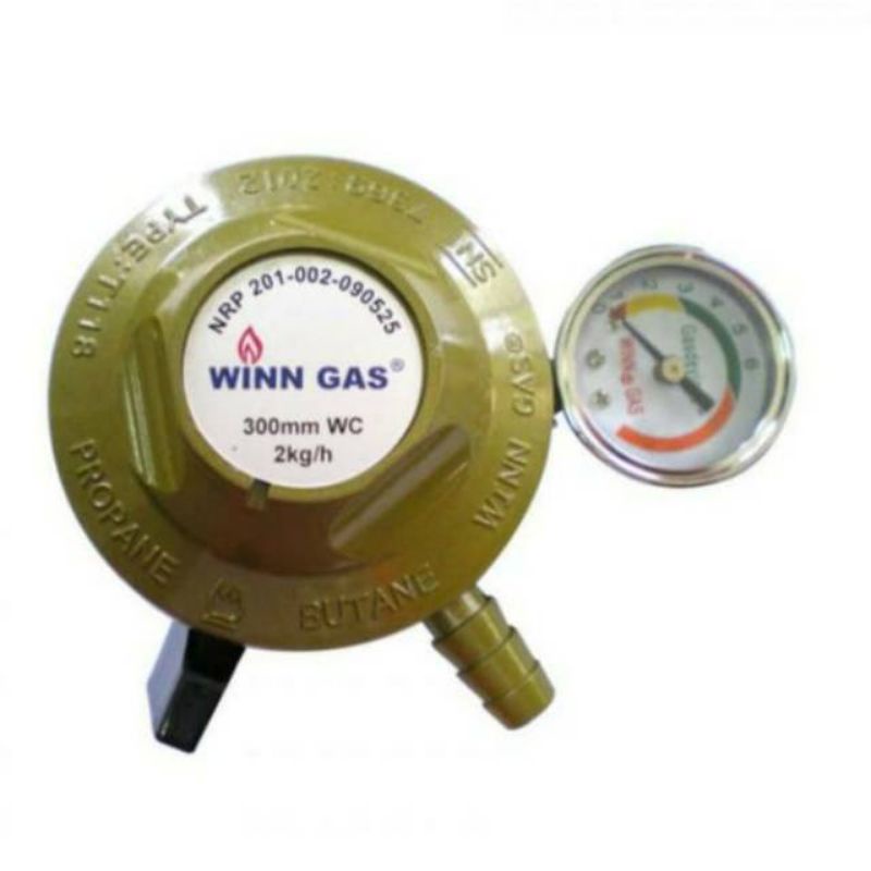 Winn Gas  Regulator Gas LPG  Tekanan Rendah, W 118 Meter