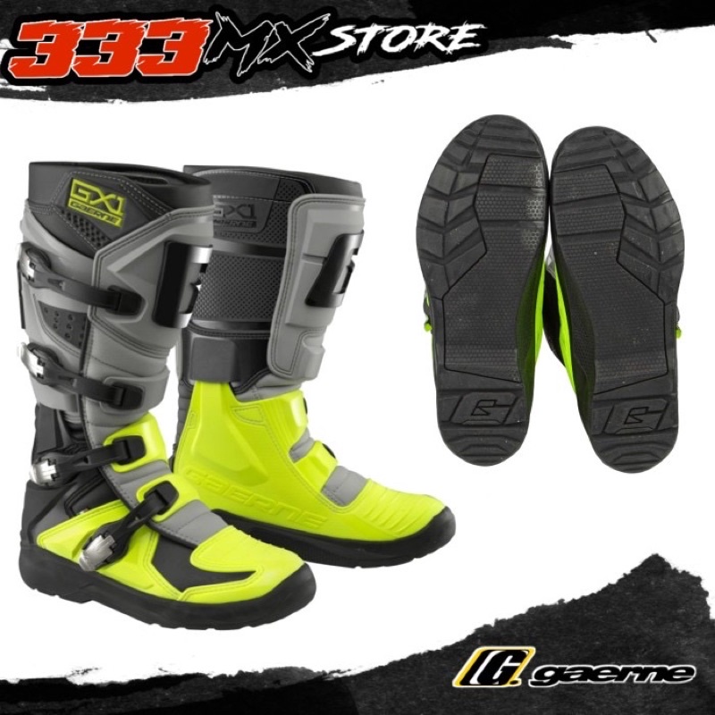 BOOTS GAERNE GX1 EVO OFFROAD ENDURO. SEPATU GAERNE GX1 EVO YELLOW FLO