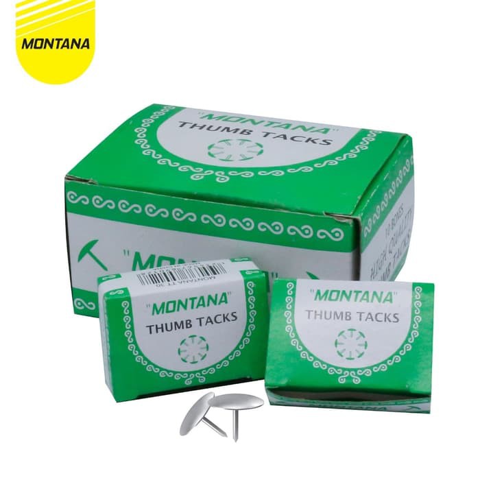 

MONTANA TT-30 Office Consumable/Paku Payung-Thumb Tacks 10mm