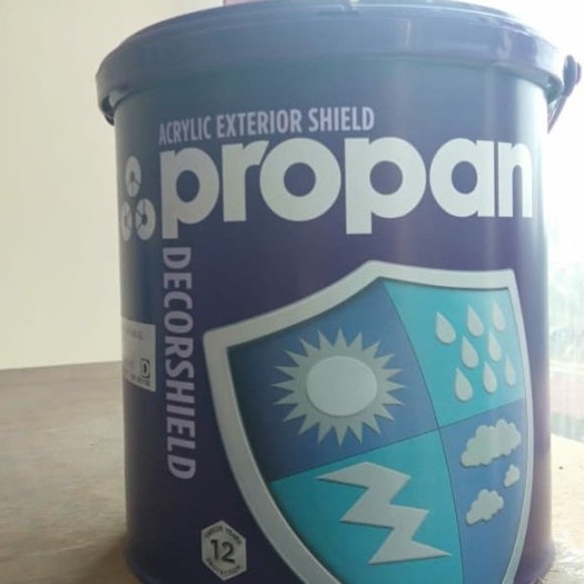 Jual CAT TEMBOK EXTERIOR PROPAN DECORSHIELD DW-500 White 20 LITER