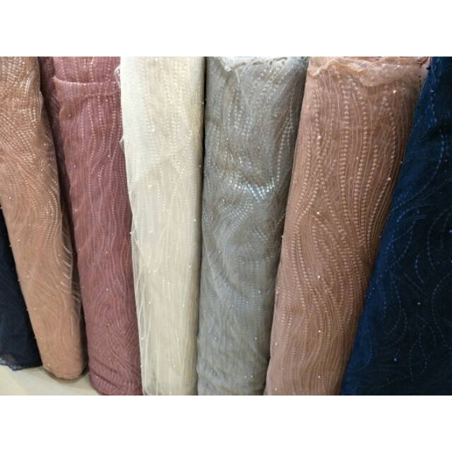 Tile akar mutiara/tille salur mutiara