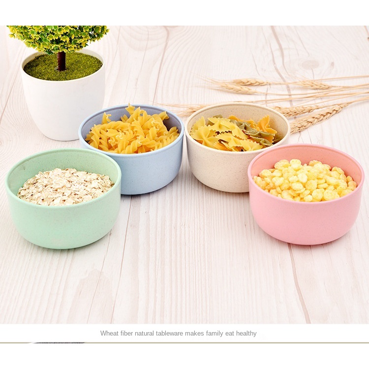 1 Pcs Mangkok Jerami | Mangkok Wheat Straw