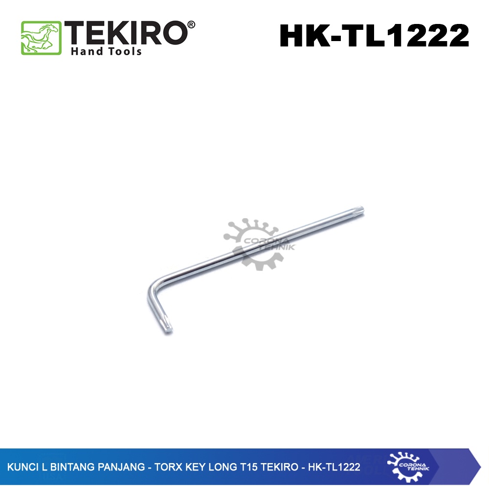 Tekiro - HK-TL1222 - Kunci L Bintang Panjang - Torx Key Long T15