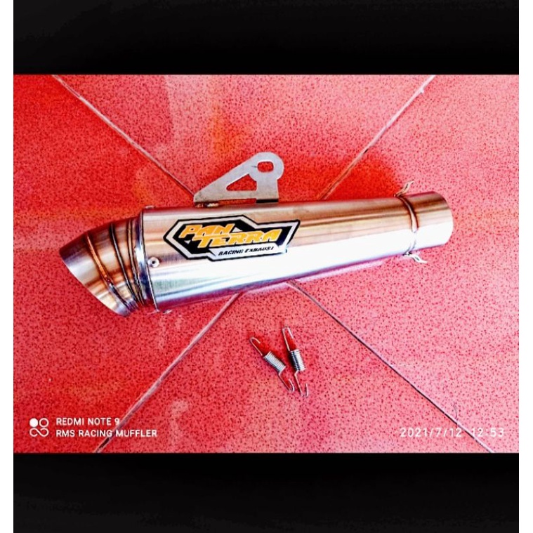 Knalpot FANTERA jiksaw p23cm sarangan setengah