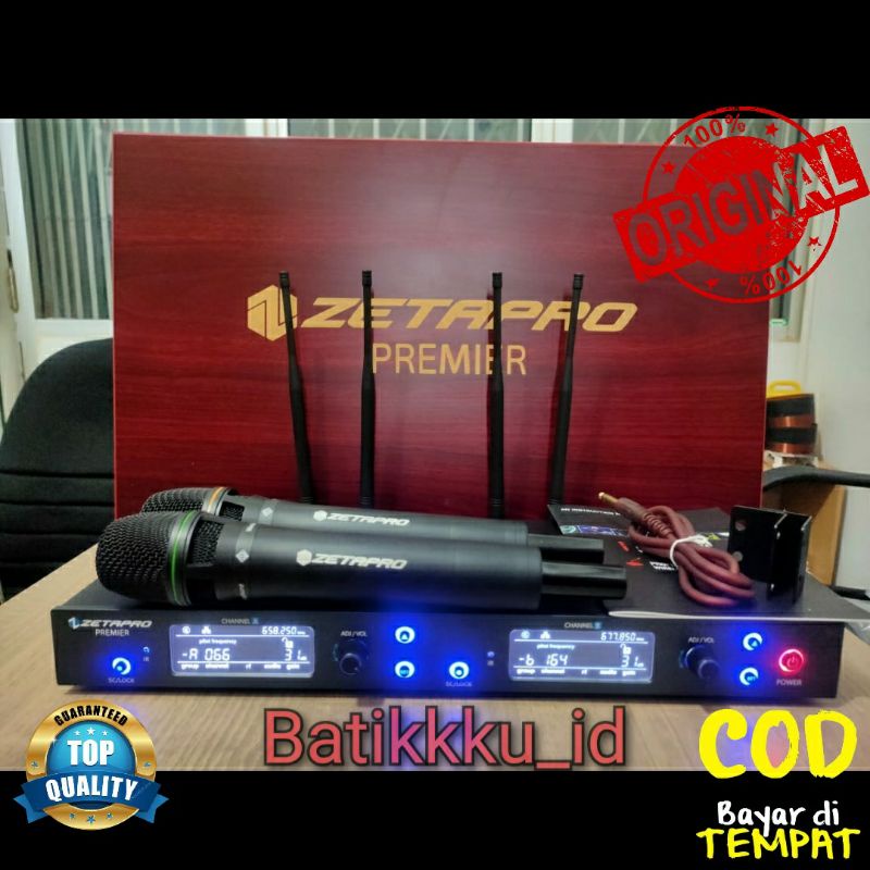 MIC WIRELESS ZETAPRO PREMIER 5G TECHNOLOGY ORIGINAL ZETAPRO FREE KOPER MEWAH