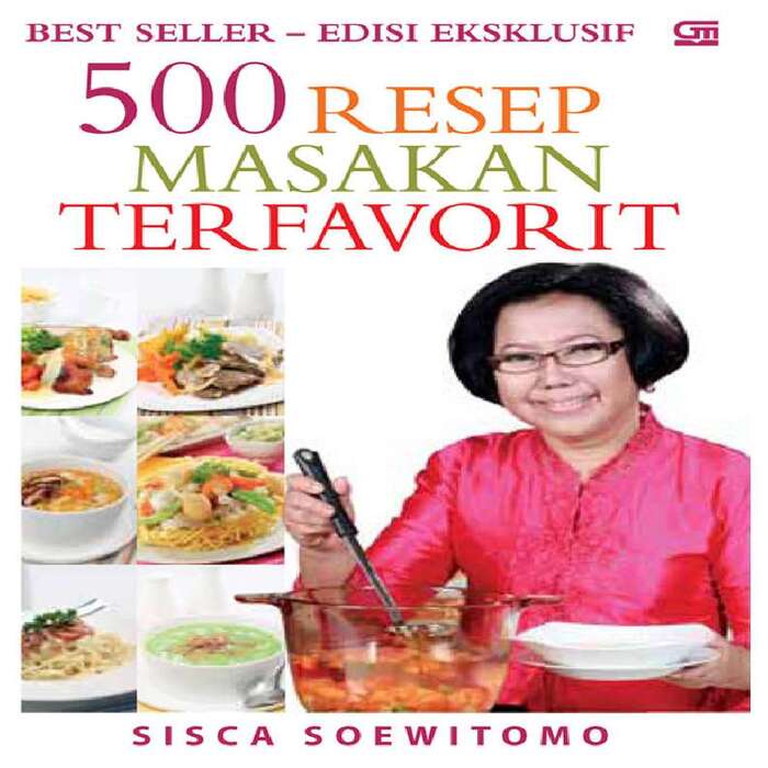 500 Resep Terfavorit Sisca Soewitomo (HC)