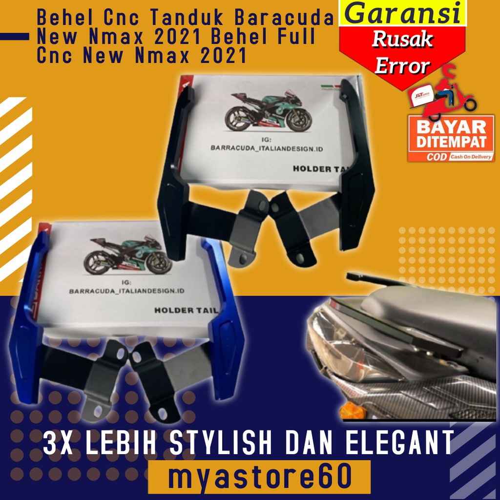 Cover Tutup Behel Cnc Tanduk Baracuda New Nmax 2021 Behel Full Cnc Yamaha New Nmax 2021 Terbaru