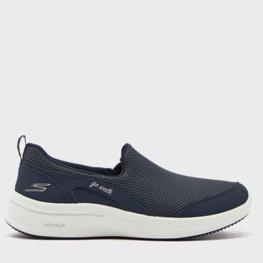 SKECHERS GO WALK STEADY NAVY - WOMEN'S CASUAL