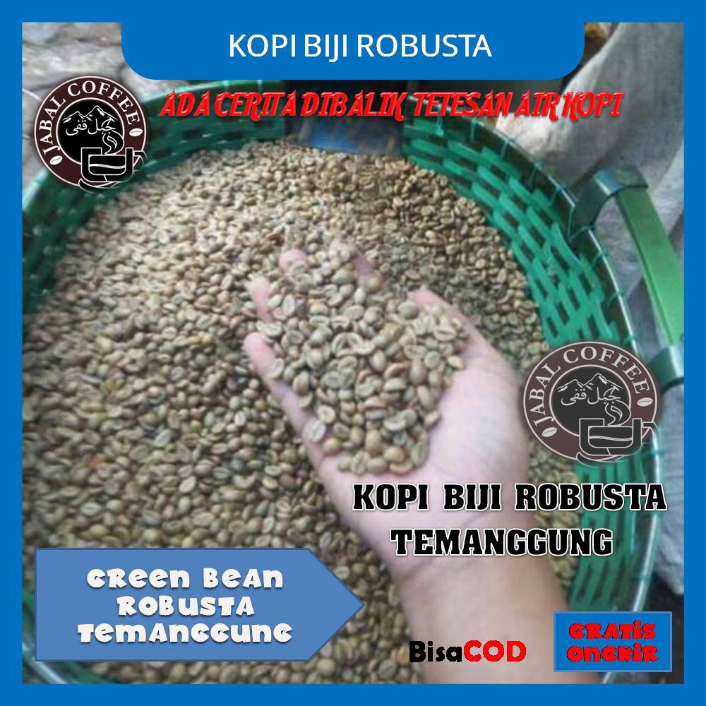 

Biji Robusta Kopi Temanggung / Green Bean Robusta Temanggung
