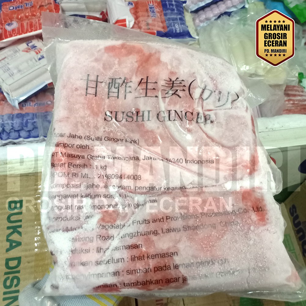 

SUSHI GINGER PINK ACAR JAHE 1 KG