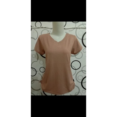 KAOS WANITA ATASAN POLOS KAOS V NECK KAOS POLOS WANITA KAOS MURAH KAOS GROSIR MURAH