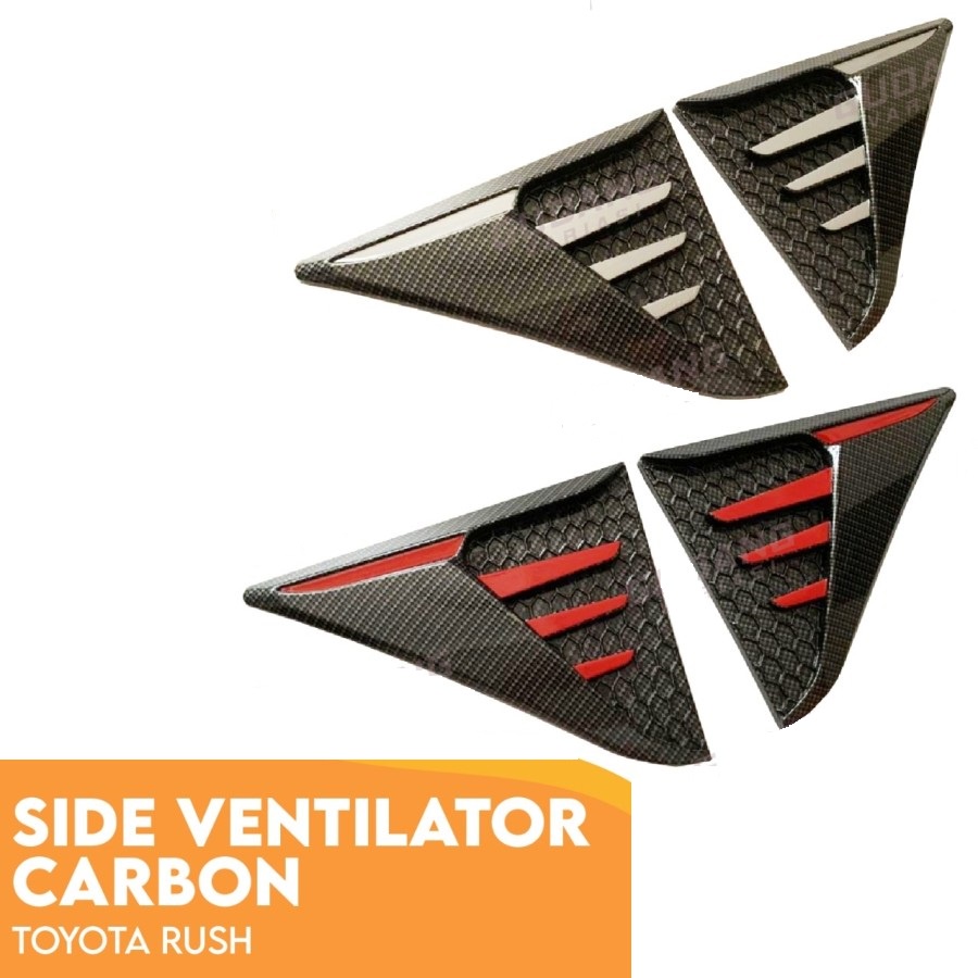 Side Ventilator Universal Carbon