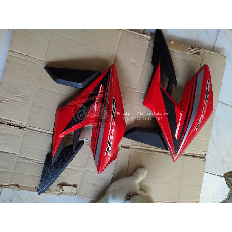 Sayap Shroud Cover Samping Tangki New CB150R Baru NCB CB150 CB 150 R 150R Facelift LED K15G K15 G K 