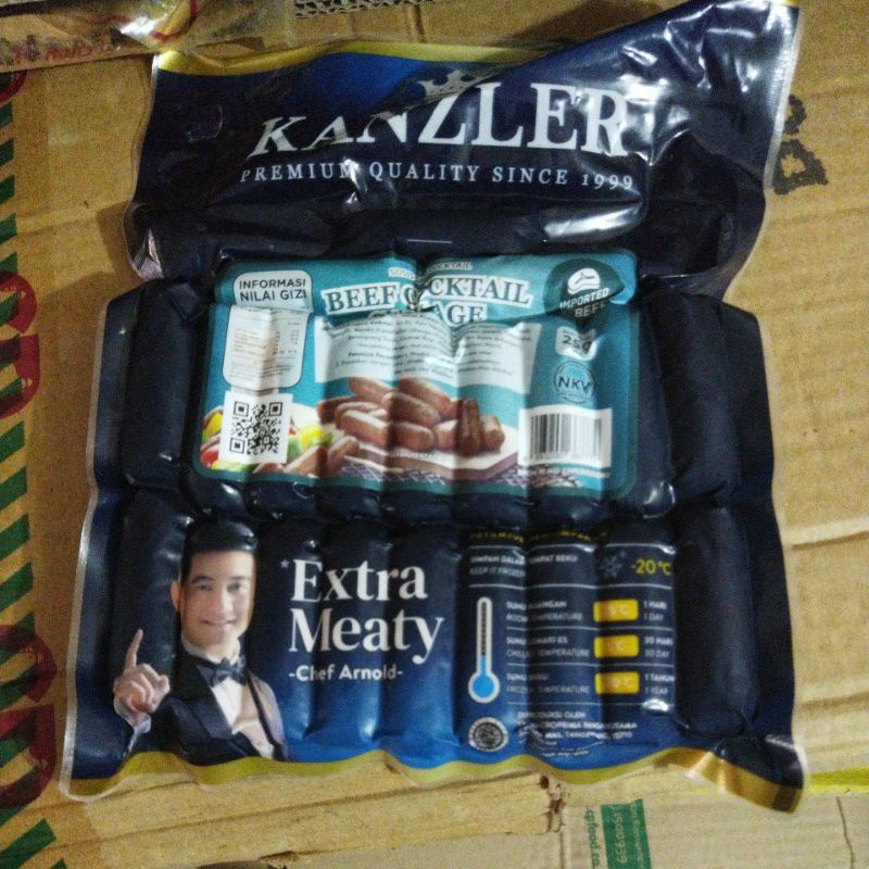 

Kanzler Beef Cocktail Sausage 250gr