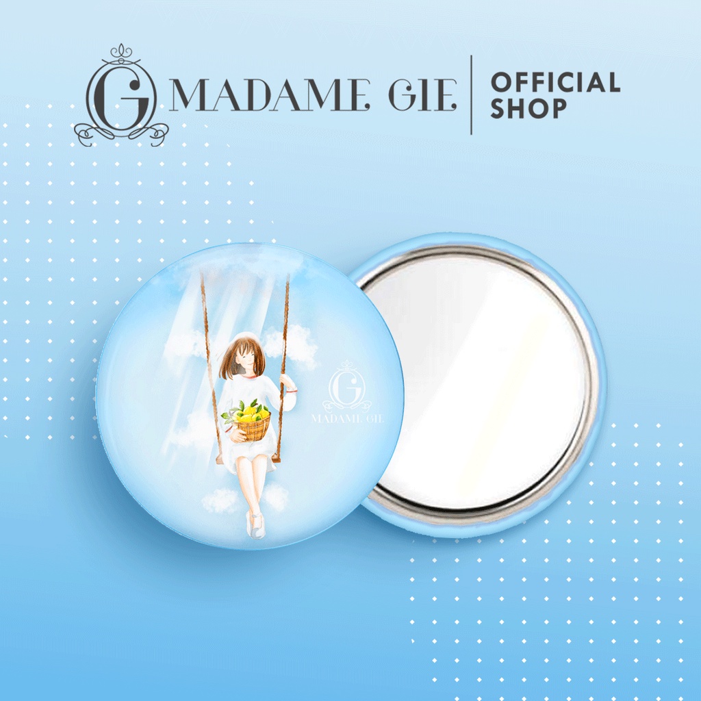 Madame Gie Beauty Hand Mirror - Kaca Cermin Makeup-1
