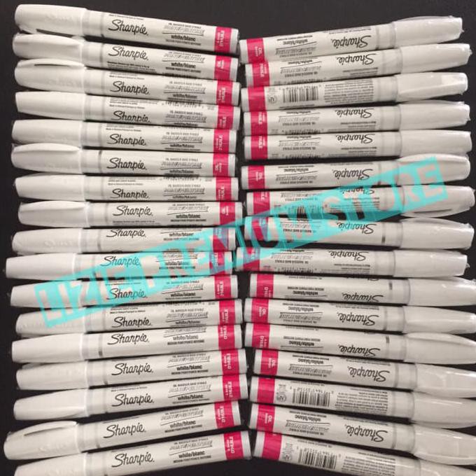 

White Sharpie oil based paint marker