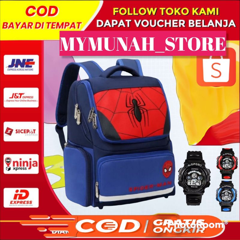 Tas ransel fashion aksesoris Backpack sekolah anak SD dan SMP/Terbaru