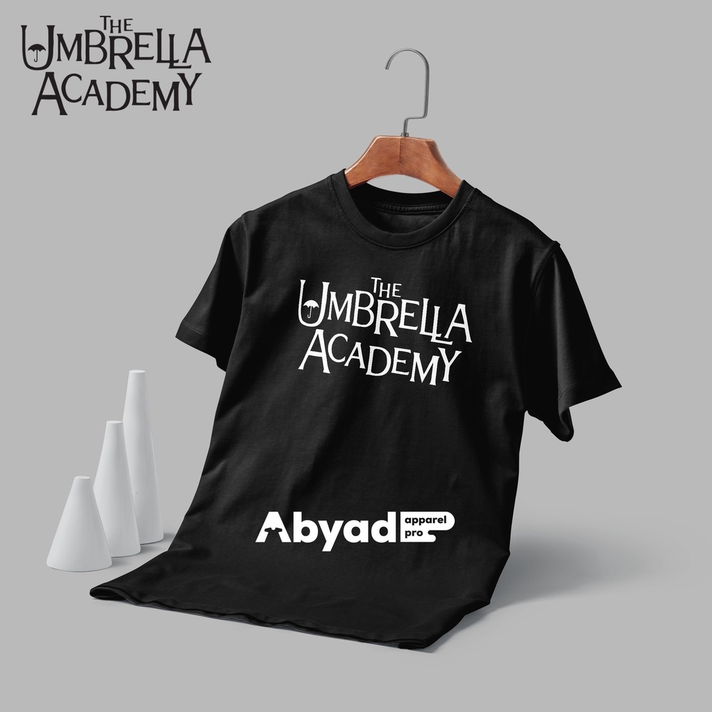 Kaos The Umbrella Academy Teks Bahan Combed Premium