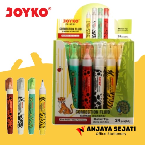 

Correction Fluid | Tipex Cair Joyko CF 221 - isi 24pcs
