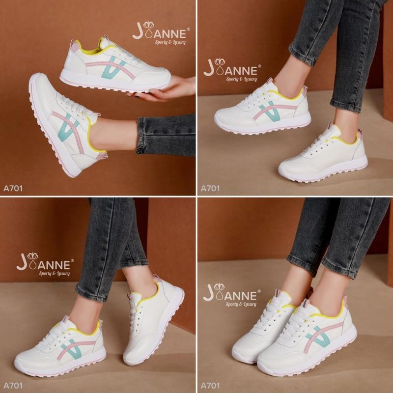 SEPATU SNEAKERS WANITA IMPRT KOREA TERBARU  CR 54