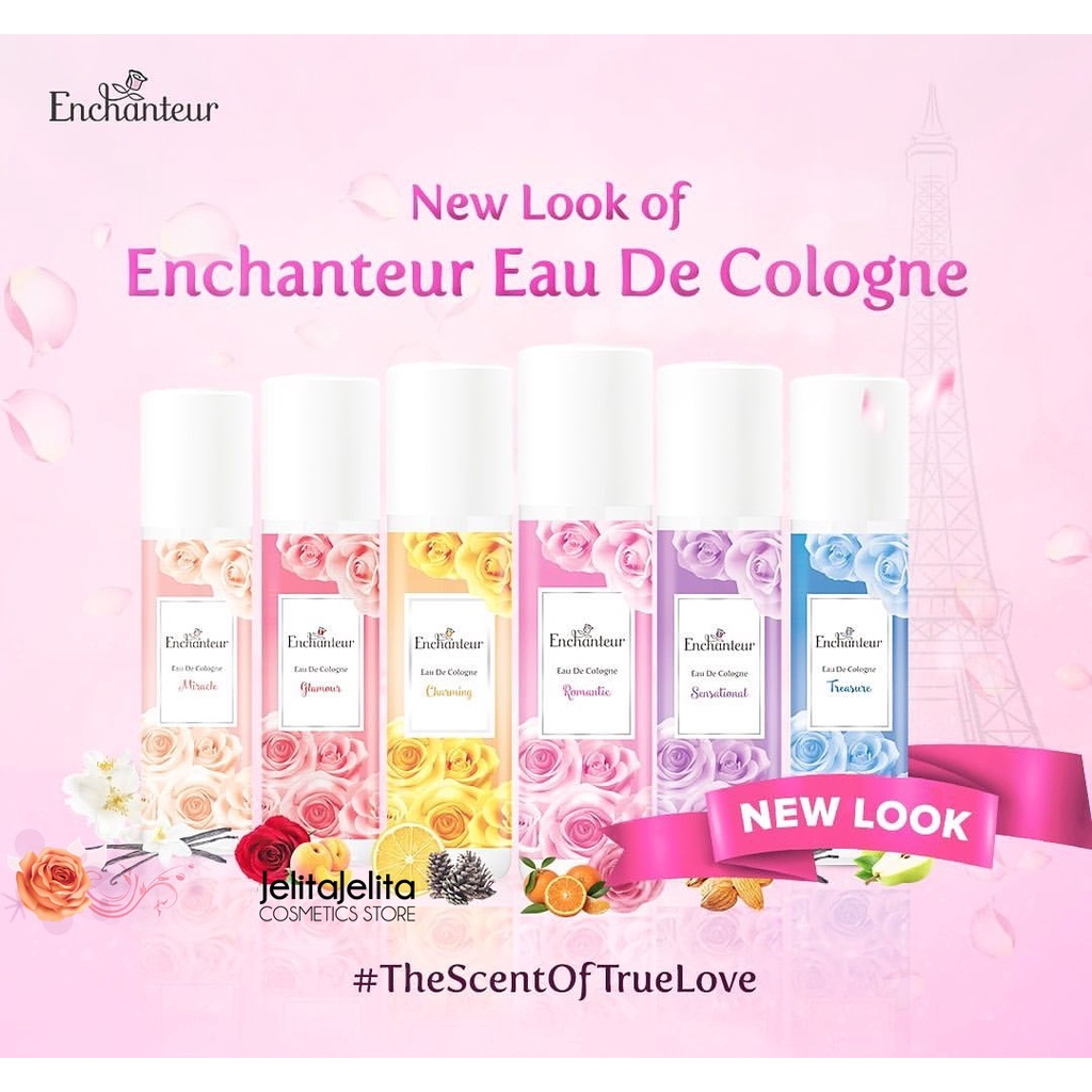 ENCHANTEUR Eau De Cologne Treasure 100 ml / Parfum Enchanteur