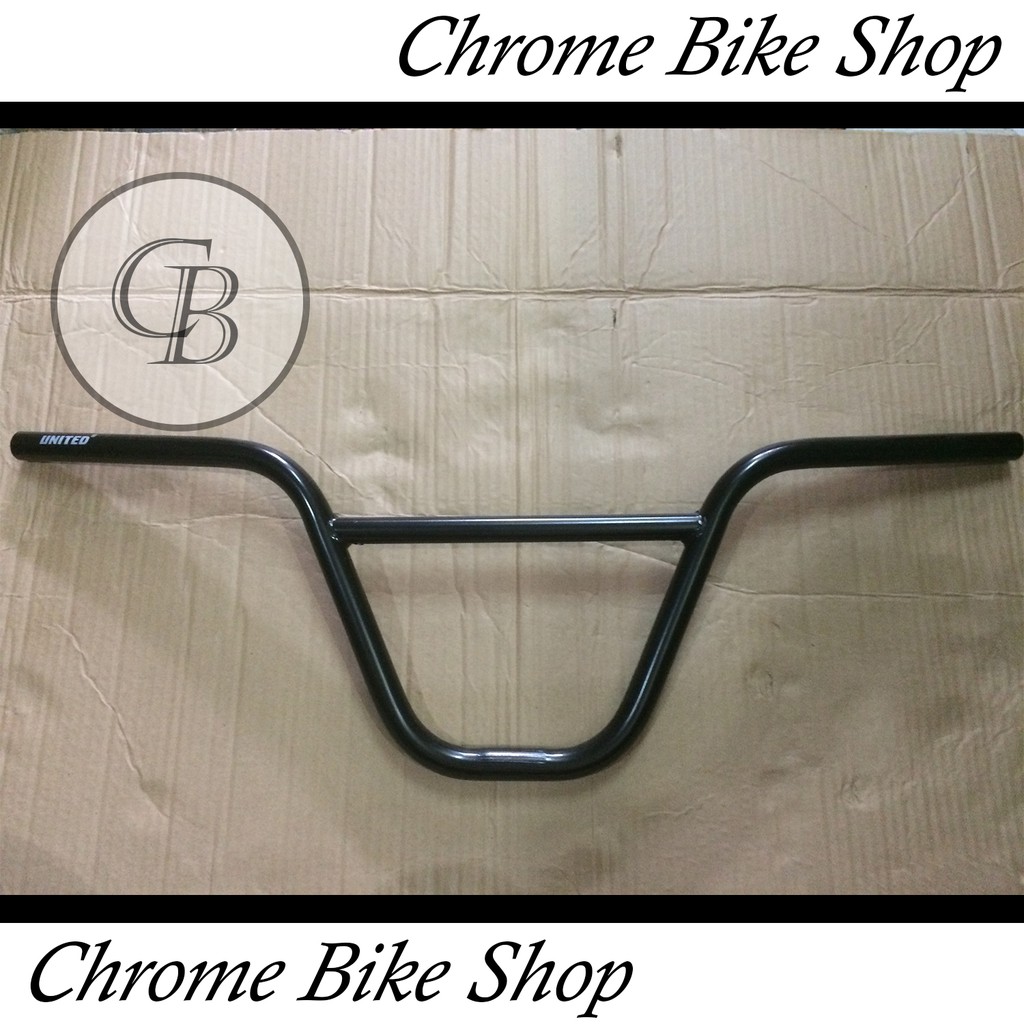 Handlebar Stang Sepeda BMX Bahan Besi United 72cm Panjang Lebar Jumbo Murah Ori Original