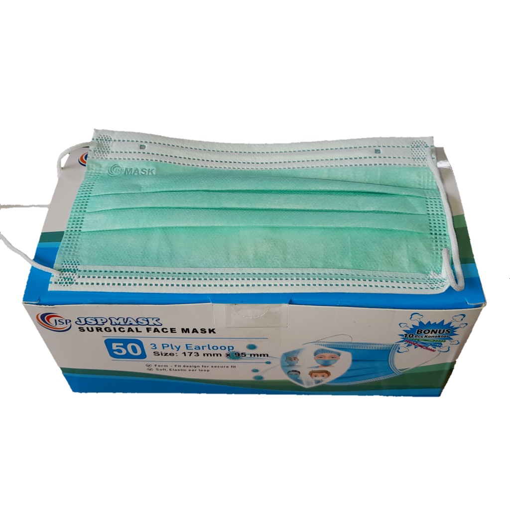 Masker 3ply JSP non konektor (09)