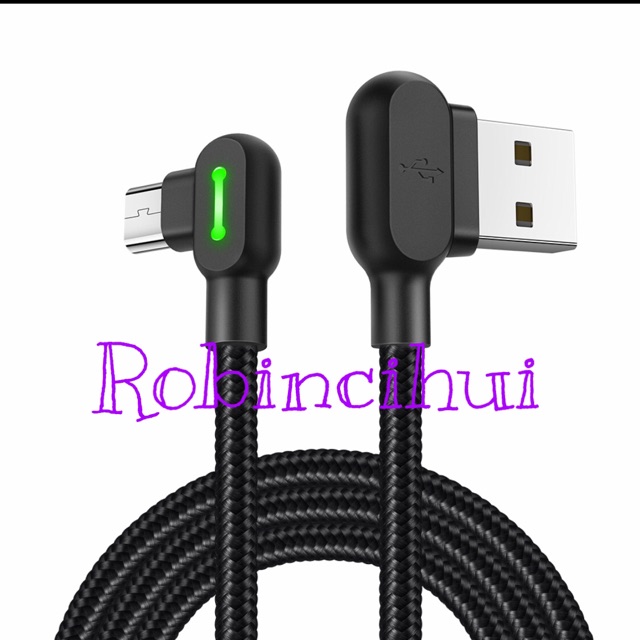 MCDODO Kabel Charger MICRO USB Gaming Series 90 derajat