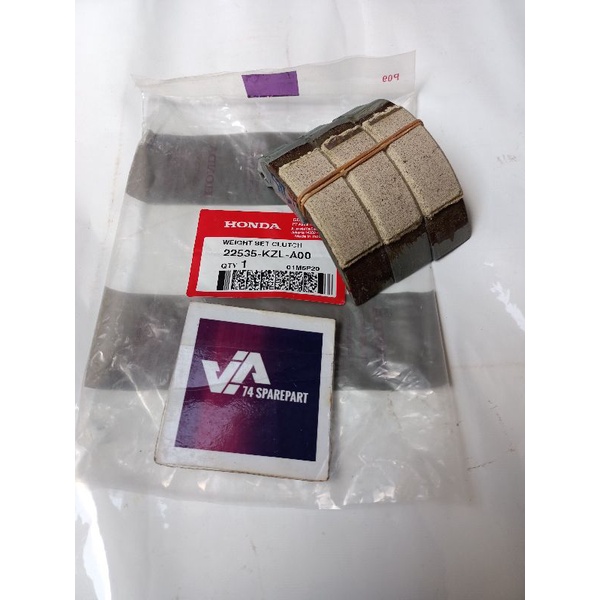 Kampas ganda Honda KZL Beat fi, Scoopy fi, Scoopy fi original