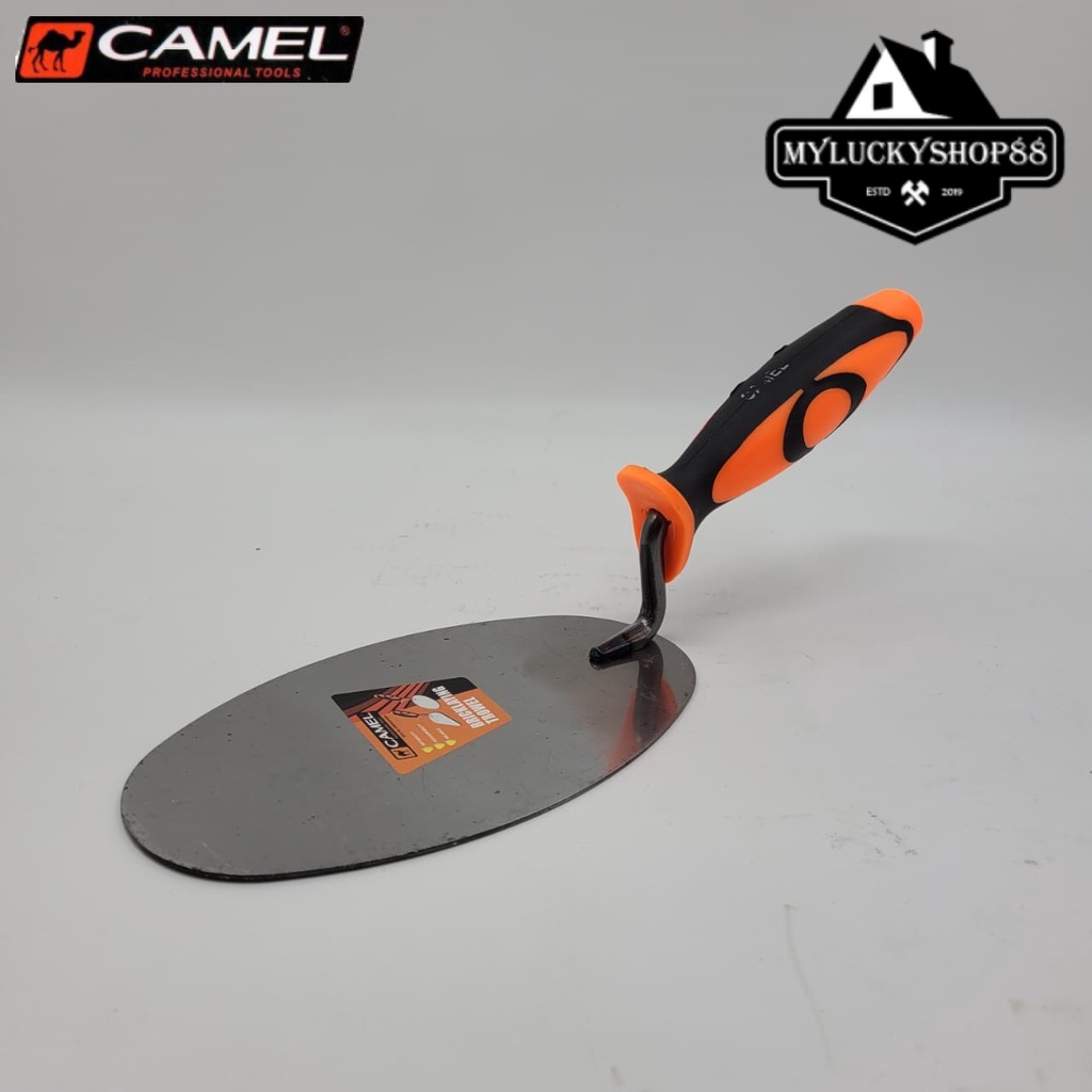 Camel Sendok Semen Kilap Heavy Duty 7 Inch Sekop Adukan Pasir Acian 7&quot;