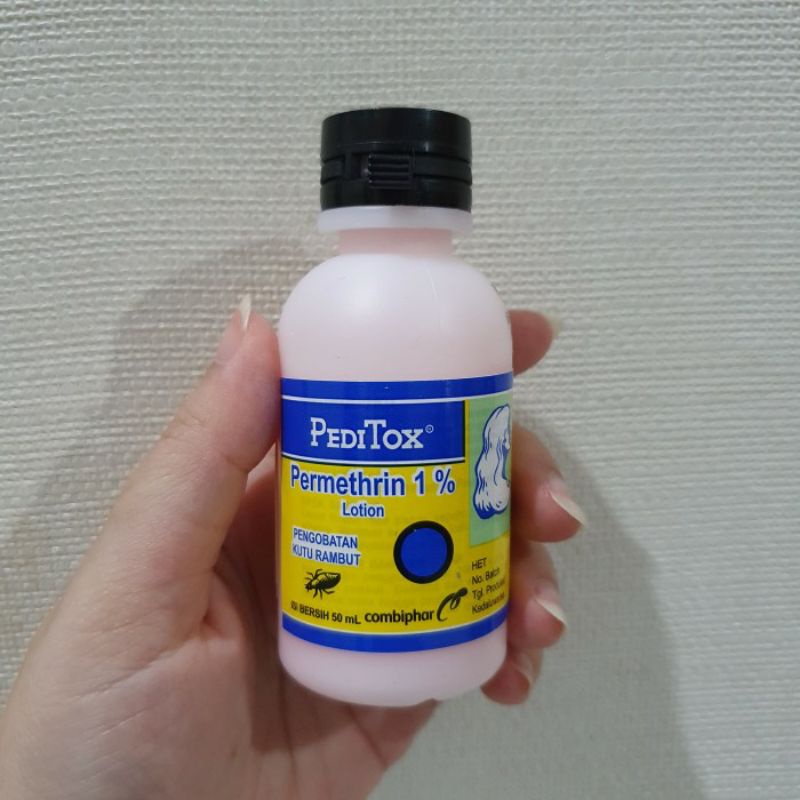 Peditox obat kutu rambut