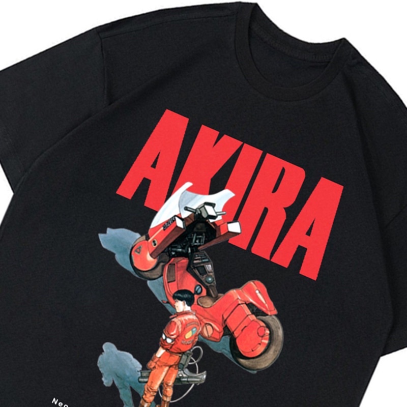 KAOS VINTAGE AKIRA Black | T-SHIRT AKIRA | KAOS AKIRA