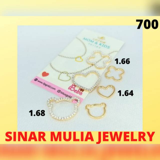 LIONTIN BEBE EMAS ASLI LIONTIN ANAK DEWASA