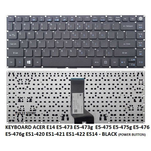 Keyboard Acer Aspire ES1-420 ES1-421 E5-422 E5-422G Series