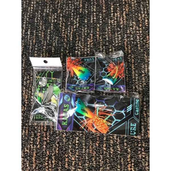 paket Lure Casting Jaws frog/Geol WTD/jump frog/SPINNER